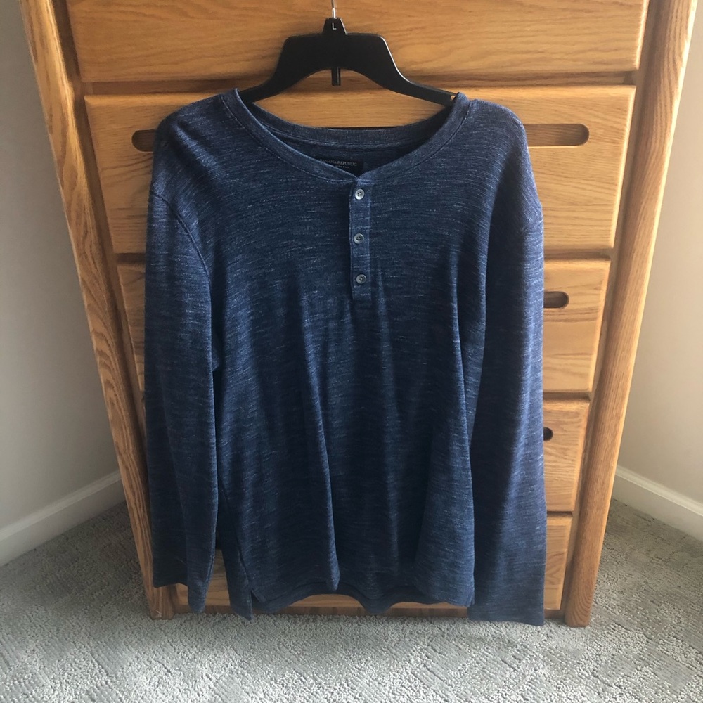 Long sleeve Henley